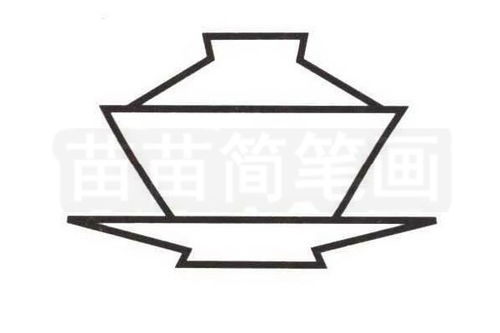 茶碗簡(jiǎn)筆畫(huà)繪制指南 從廚具到衛(wèi)具的線(xiàn)條藝術(shù)